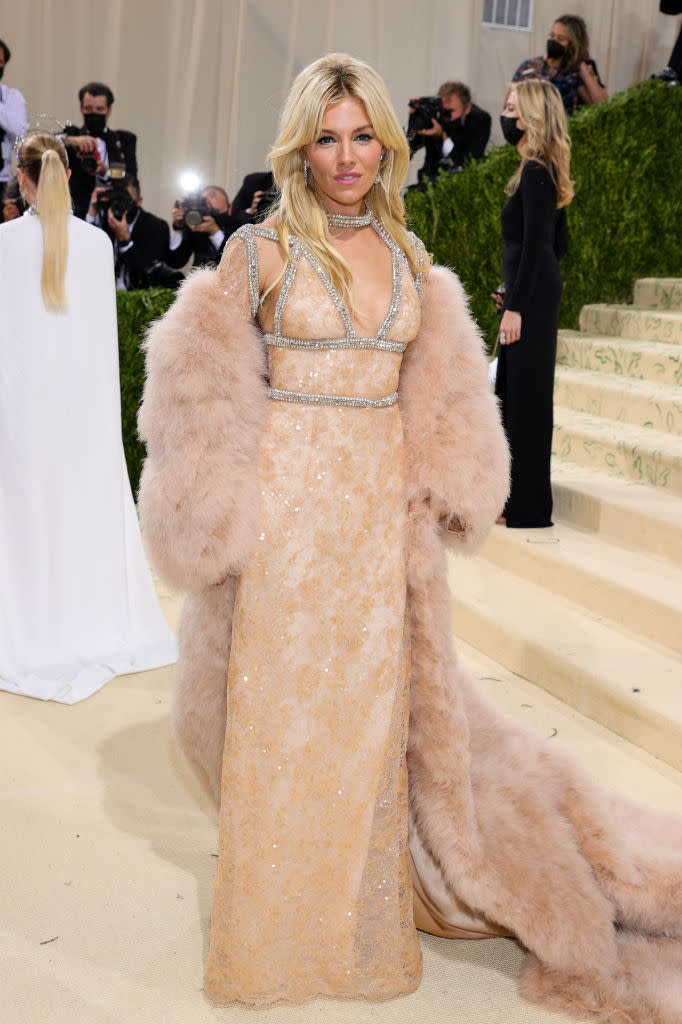 Sienna Miller at the 2021 Met Gala