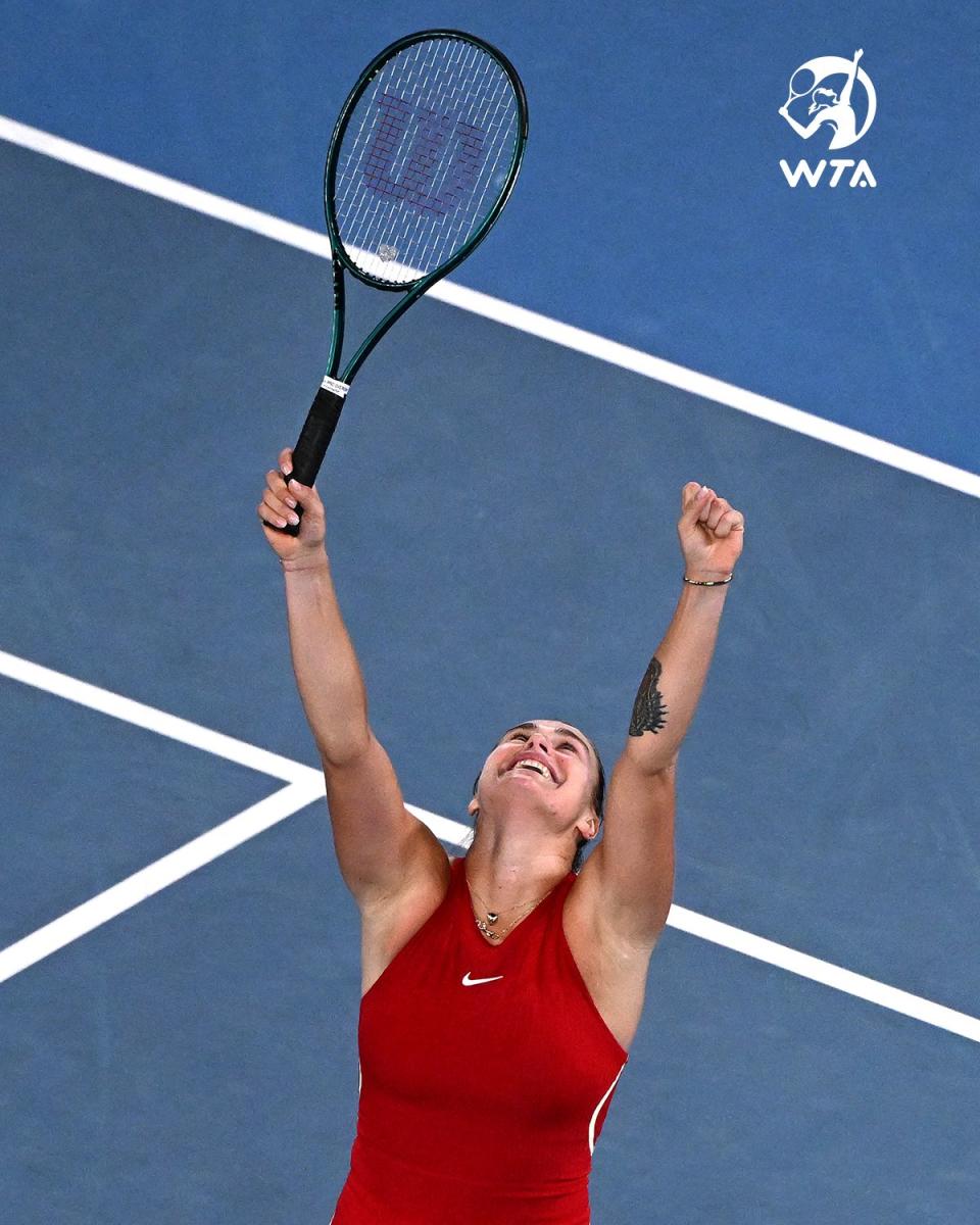 莎芭列卡（圖：WTA）