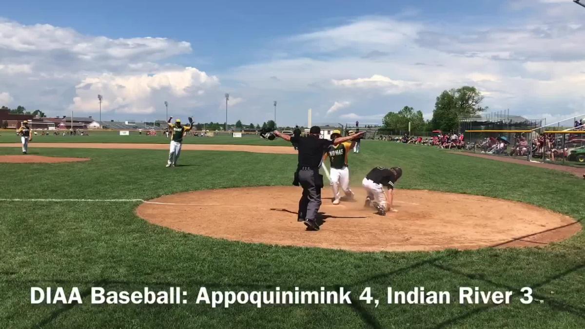 DIAA Baseball Appo squeaks past Indian River