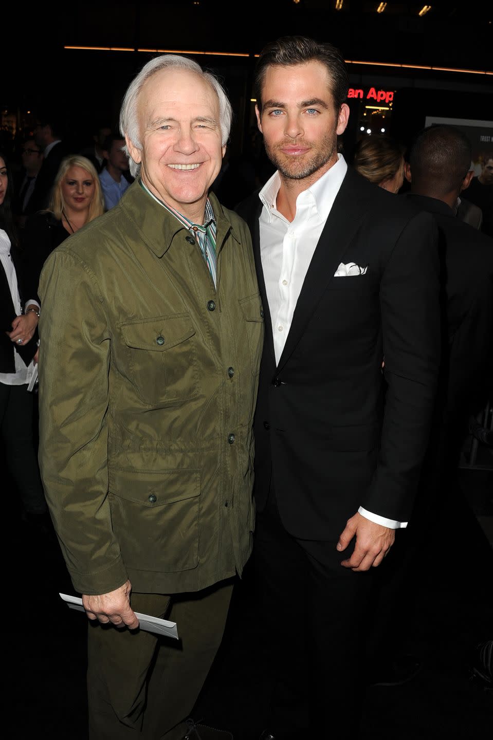 Chris Pine and Robert Pine