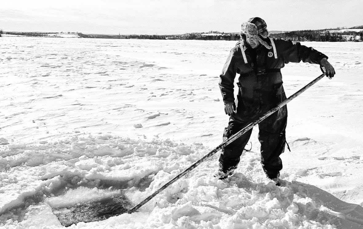 The winter fishing of eels is referred to as natuwaqnen, and the word describes how you're looking in the dark for eels. (Mackenzie Pardy - image credit)