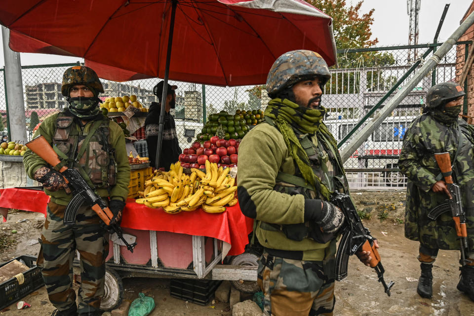 INDIA-KASHMIR-SECURITY (Tauseef Mustafa / AFP via Getty Images)