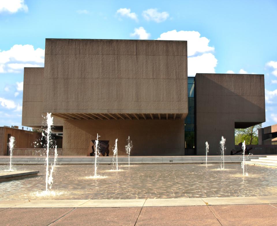 The I.M. Pei–designed Everson Museum in Syracuse, New York.