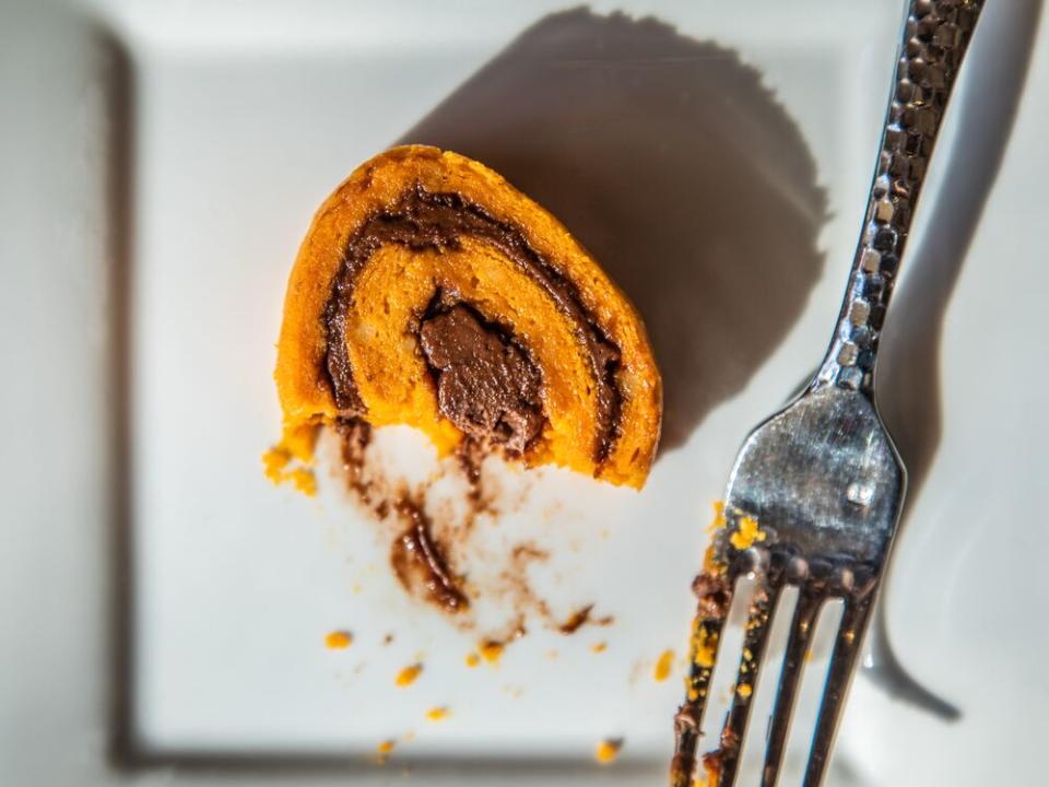 Nutella and sweet potato roulade from chef Tanya Holland. | Sarah Crowder