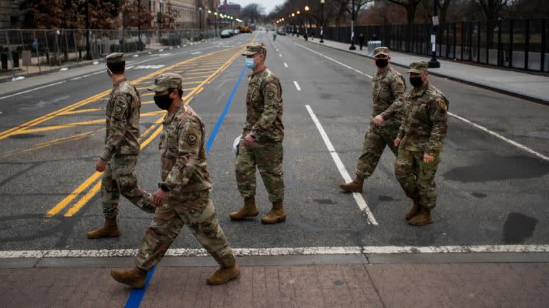 Preparations ahead of U.S. President-elect Joe Biden's inauguration