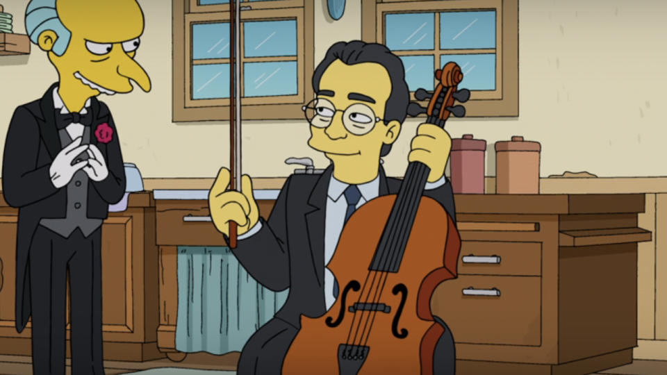 Yo-Yo Ma on The Simpsons