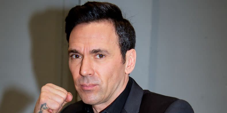 jason david frank attends comic con liverpool 2020 on march 08, 2020 in liverpool, england