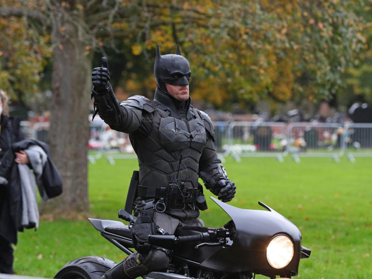 Filming has resumed on ‘The Batman’ in Liverpool (Peter Byrne/PA Wire)