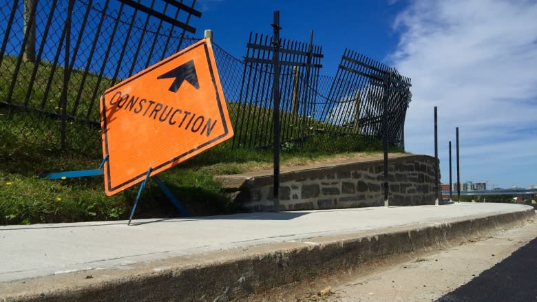 Citadel Hill walls set for site's largest masonry project in 10 years