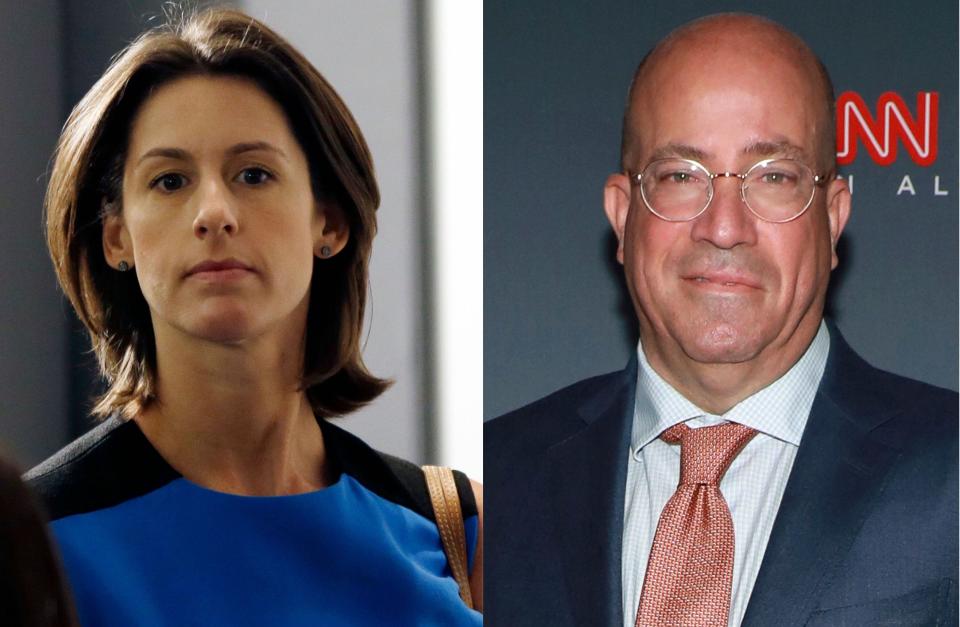 Jeff Zucker and Allison Gollust