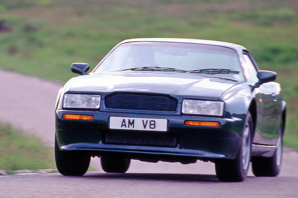 <p><span><span>The Virage was introduced in 1988,and was available as a coupe or a convertible (the latter known as </span><span>Virage Volante</span><span>) and was usually powered by Aston’s </span><span>5.3-litre V8</span><span> engine, which was nearly 20 years into its long production life.</span></span></p><p><span><span>As an option, Aston Martin would raise the capacity of the engine to </span><span>6.3 litres</span><span> and make the car wider. The present </span><span>King Charles III</span><span>, then Prince of Wales, commissioned a unique version with the larger engine but the standard body width.</span></span></p>