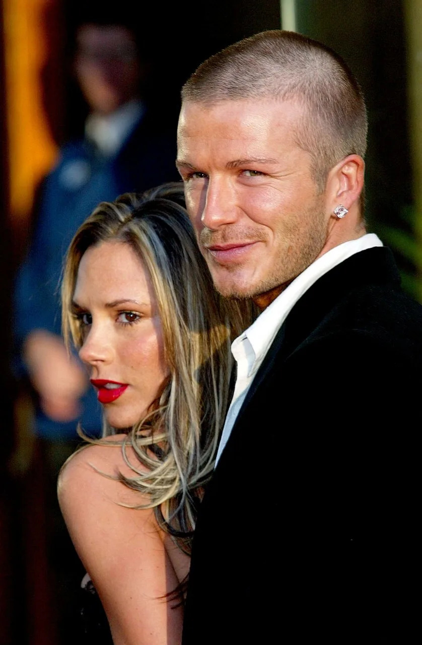 Victoria Beckham and David Beckham during 19 Management Party At The Royal Albert Hall - Arrivals at The Royal Albert Hall in London, Great Britain. (Photo by Mike Marsland/WireImage)