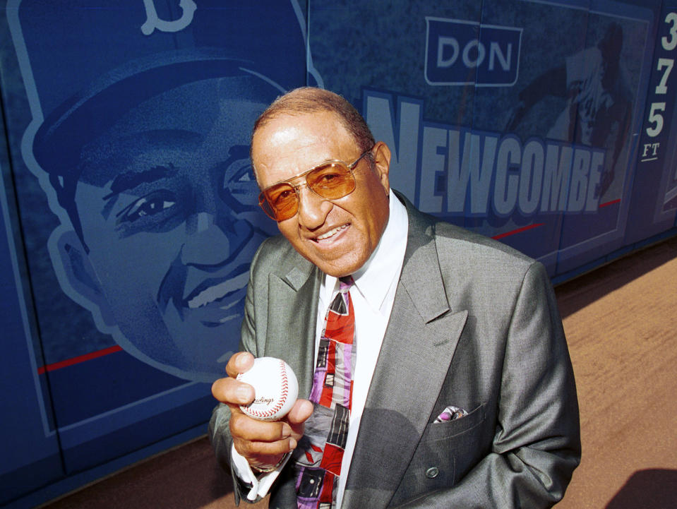 Legendary Dodgers Pitcher Don Newcombe Dies at 92