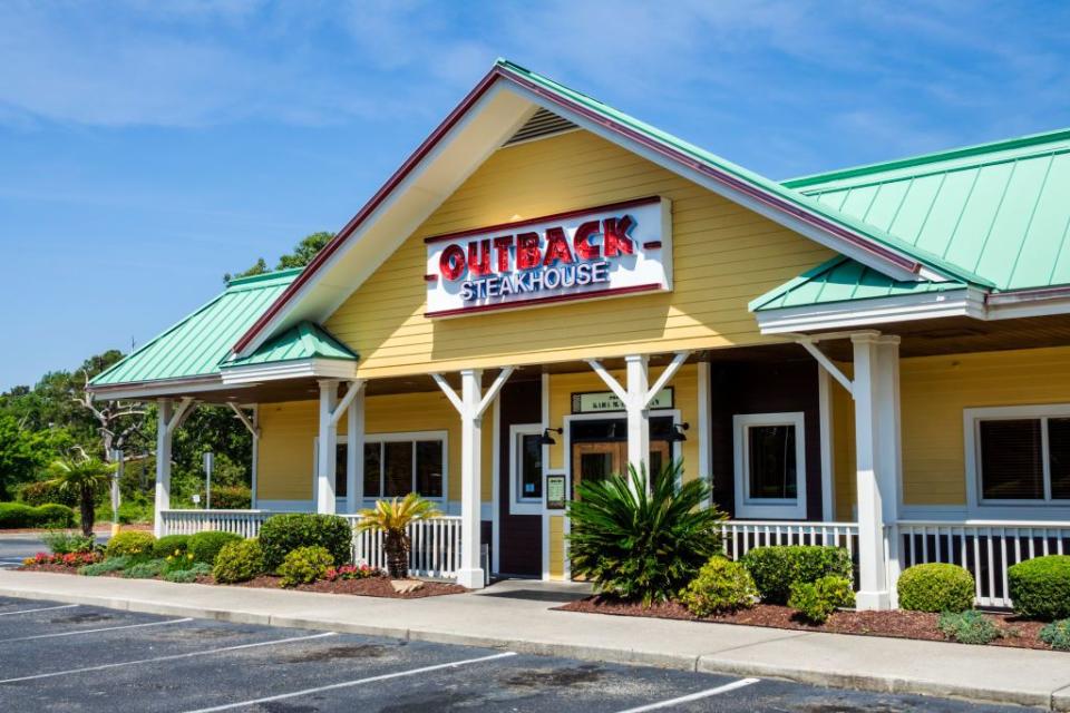 Closed: Outback Steakhouse