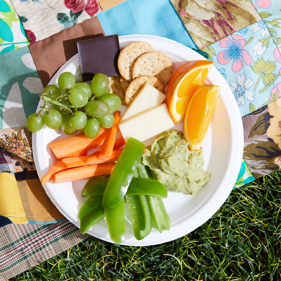 Fruit, Veggie & Cheese Plate