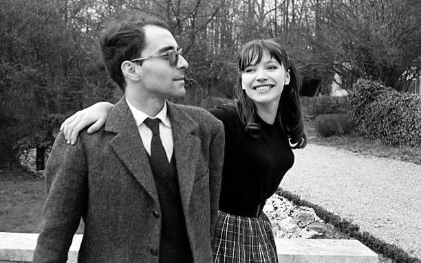 With his first wife Anna Karina, c. 1960 - Giancarlo BOTTI/Gamma-Rapho via Getty Images