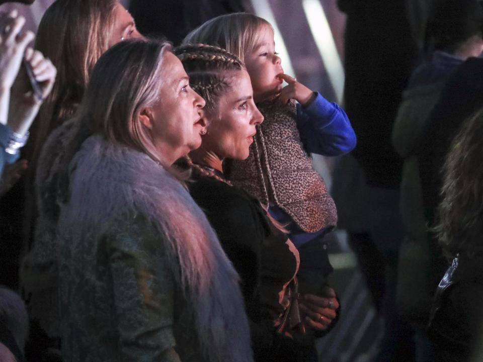 Elsa Pataky attends Splendour in the Grass with the twins