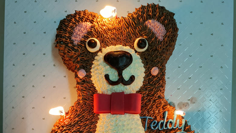 teddy bear cake