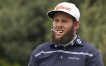 Golf - British Open - England's Andrew Johnston stands on the first tee during the final round - Royal Troon, Scotland, Britain - 17/07/2016. REUTERS/Paul Childs