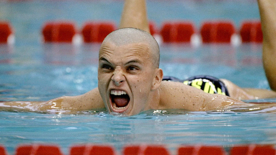 Scott Miller is seen here competing at the Atlanta Olympic Games in 1996. 