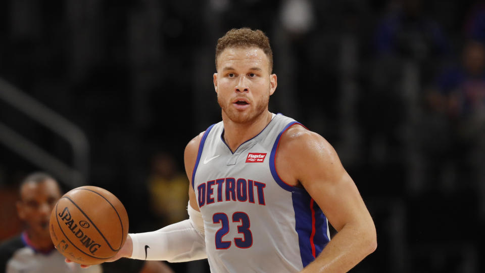 Detroit Pistons forward Blake Griffin.