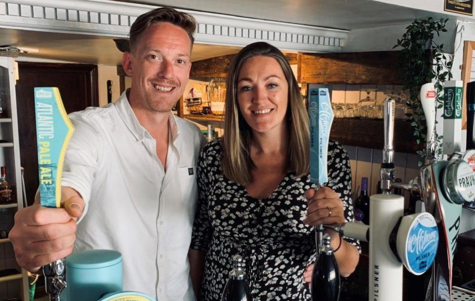 Falmouth Packet: Tom and Lara Trubshaw have run the Peterville Inn since July 2020