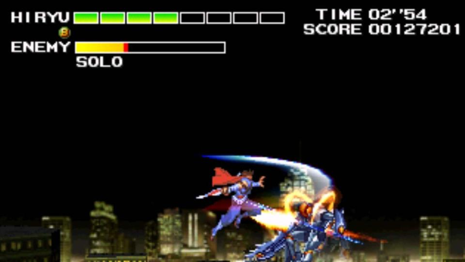 Strider Hiryu in Strider 2