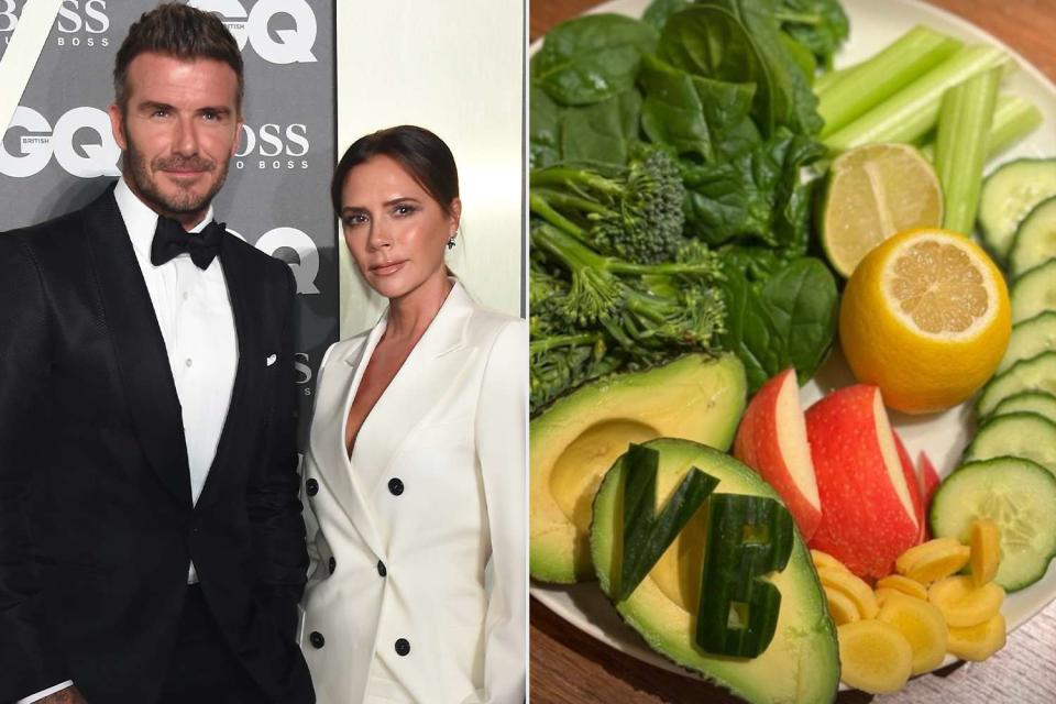 <p>Getty;Victoria Beckham/Instagram</p> David and Victoria Beckham share their green juice ingredients