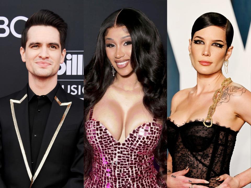 brendon urie, cardi b, halsey - queer celebs thumb