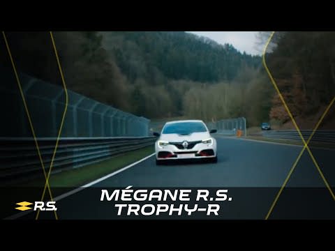 <p>The Mégane R.S. Trophy-R uses the same 300-horsepower engine as its Trophy sibling, but thanks to 286 pounds in weight savings and revised aerodynamics, it's much quicker around a race track. It put up a 7:40.1 lap time around the 'Ring, making it the quickest front-wheel drive production car to ever lap the circuit. </p><p><a href="https://www.youtube.com/watch?v=2IQHjxX1wlw" rel="nofollow noopener" target="_blank" data-ylk="slk:See the original post on Youtube;elm:context_link;itc:0;sec:content-canvas" class="link ">See the original post on Youtube</a></p>