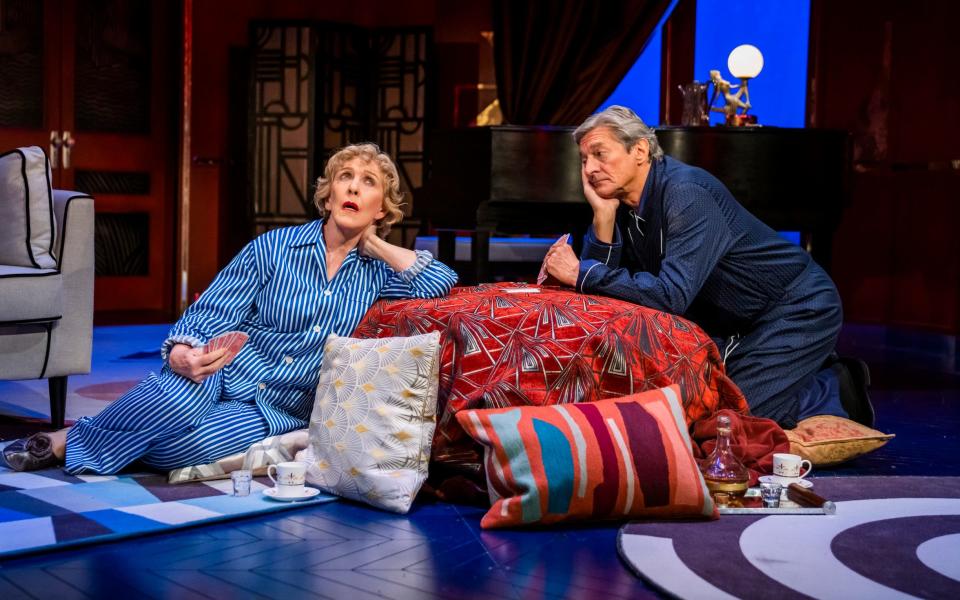 Havers stars opposite Patricia Hodge in Private Lives, which was a touring success and is opening in the West End at the end of the month