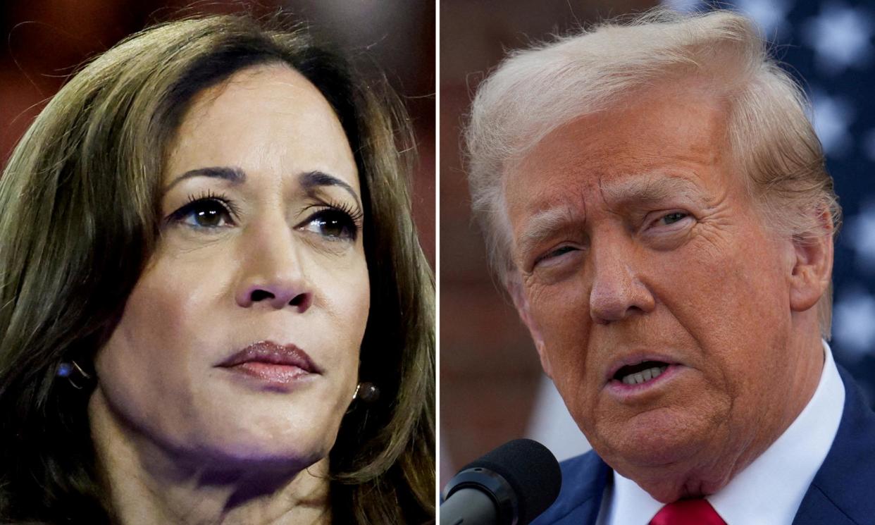 <span>Kamala Harris and Donald Trump agreed with ABC News on the rules for Tuesday’s debate.</span><span>Photograph: Marco Bello/Reuters</span>