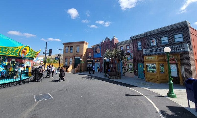 Familiar places like 123 Sesame Street spring from the screen to life at Sesame Place San Diego.