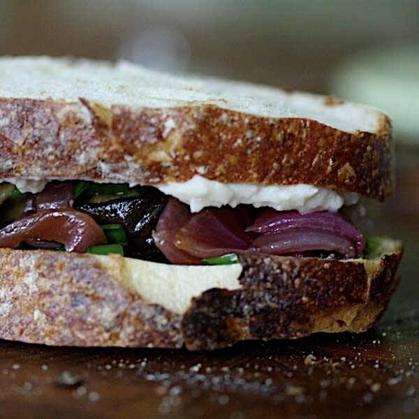 Roasted Eggplant Sandwiches