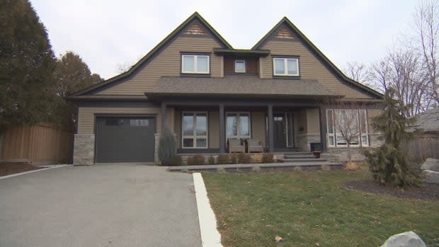 Three CBC employees of white, Black and South Asian background posed as owners of this house in Oakville, Ont., for Marketplace's investigation into racial bias in home appraisals. (David Macintosh/CBC - image credit)