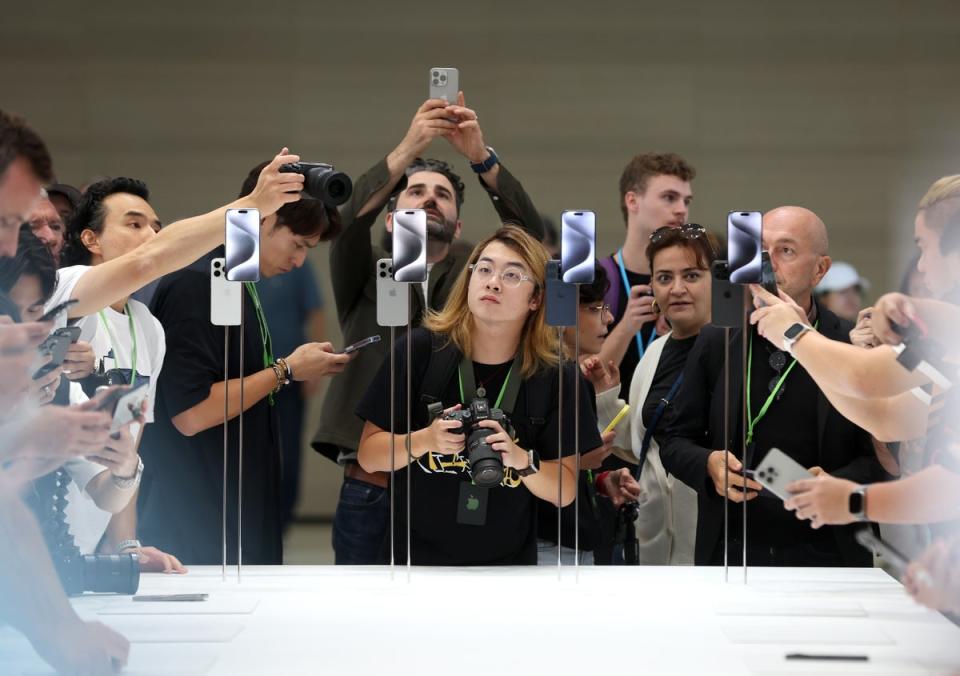 Το iPhone 15 θα παρουσιαστεί σε εκδήλωση της Apple τον Σεπτέμβριο του 2023 (Getty)