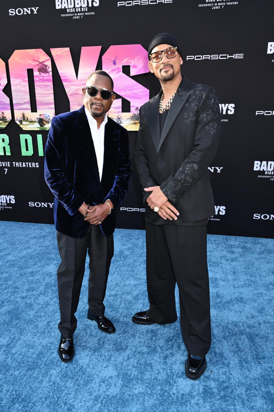 will smith, martin lawrence, bad boys: ride or die, Bad Boys: Ride or Die premiere red carpet outfit look style