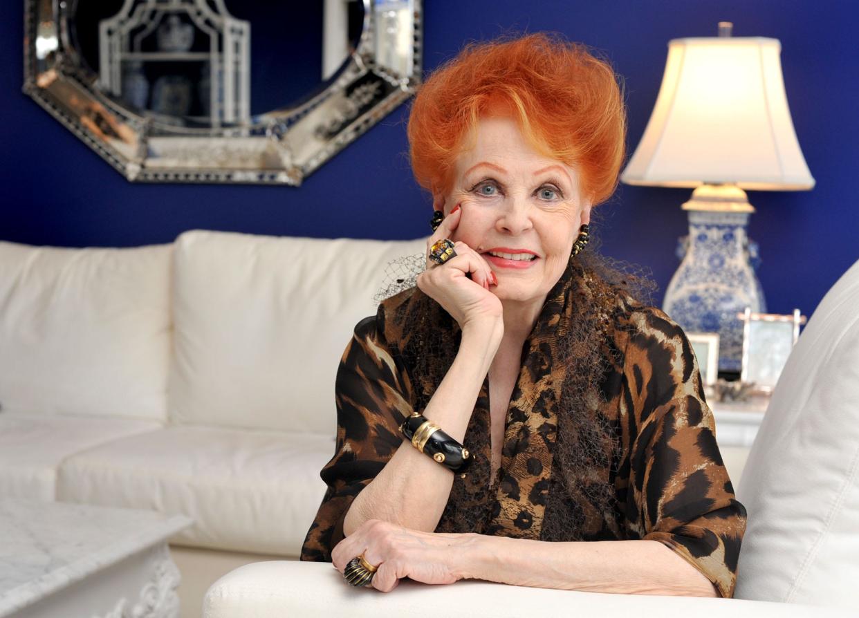 Actress Arlene Dahl, shown in 2010, died on Monday at age 96. She appeared in 30 movies.