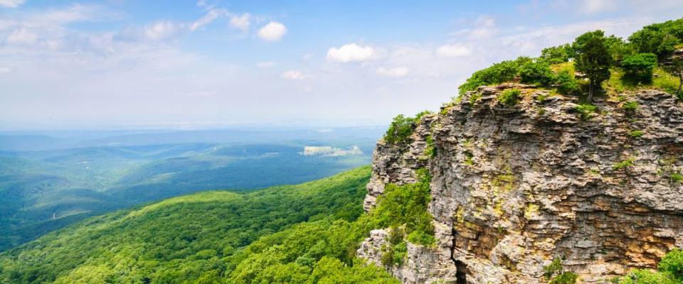 A grand view of Mount Magazine State Park