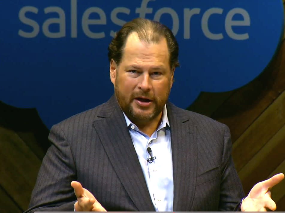 Salesforce Marc Benioff