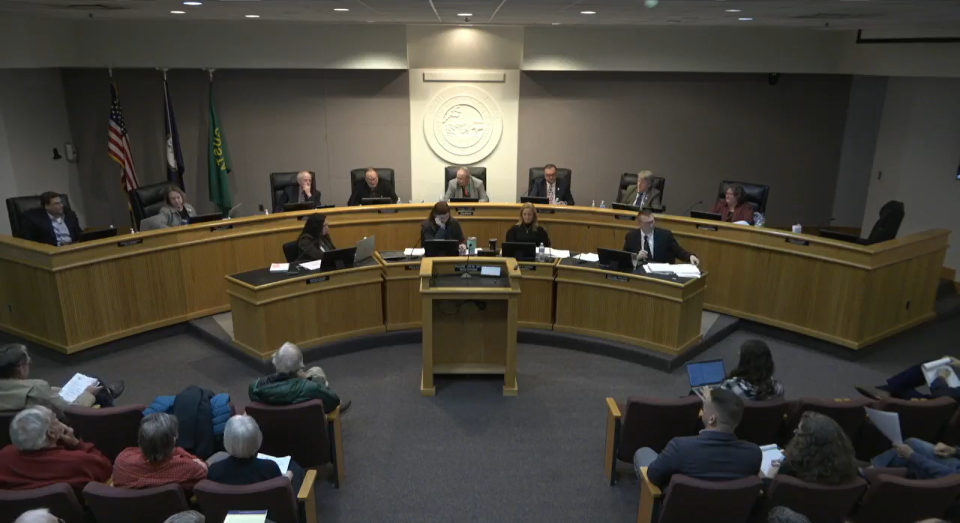 The Augusta County Board of Supervisors on Dec. 13.
