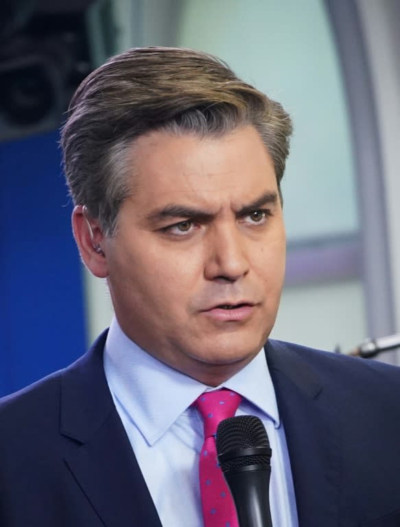 CNN chief White House correspondent Jim Acosta, who lost his White House press credentials following a heated exchange with Donald Trump