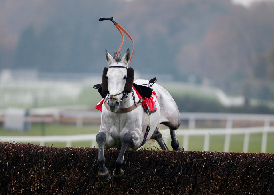 Sandown races in Esher, England