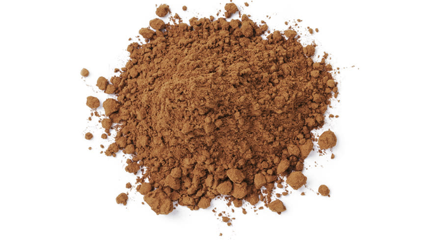 Raw, unsweetened cacao powder