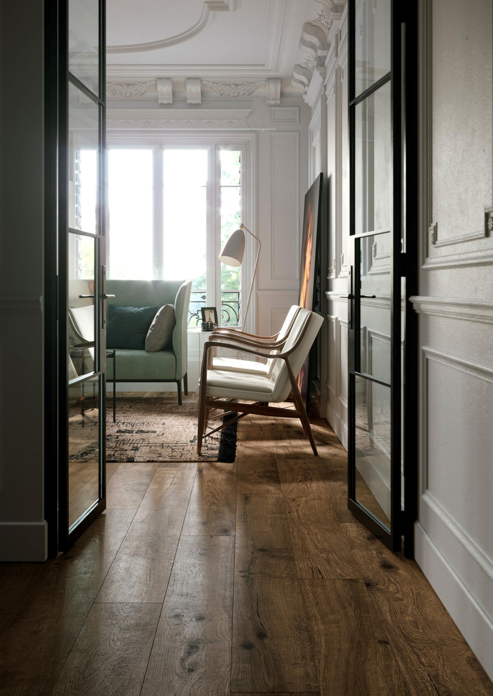Lapicida Chianti Rovere wood effect floor tiles