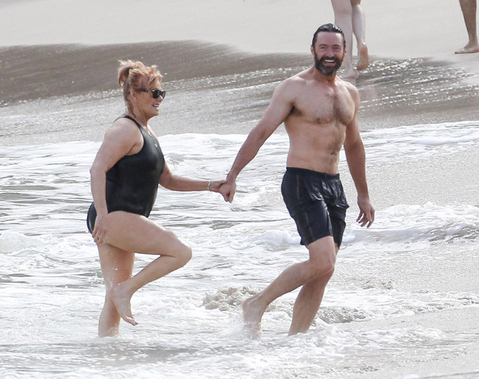 Hugh Jackman and Deborra-Lee Furness Mark Their 20th Wedding Anniversary by  Taking the Plunge