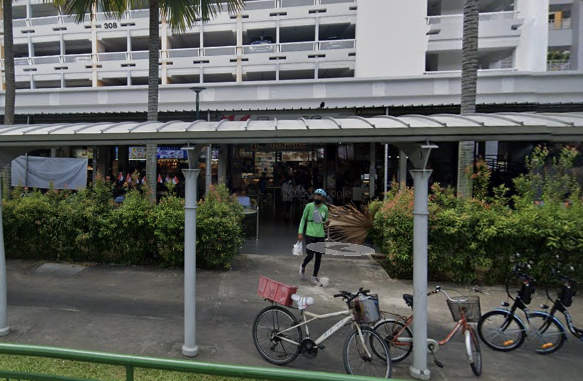 NTUC Foodfare at 308 Anchorvale Road. (SCREENSHOT: Google Maps)