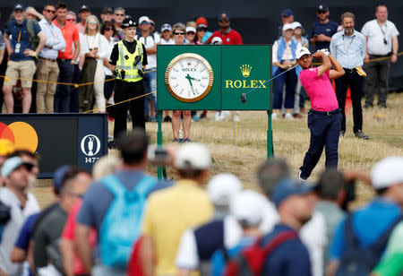 Golf - The 147th Open Championship - Carnoustie, Britain - July 22, 2018 Xander Schauffele of the U.S. in action during the final round REUTERS/Paul Childs