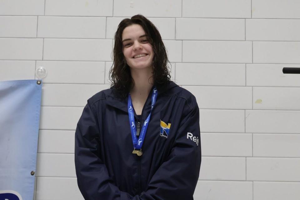 Norwell's Maddison Reif was selected to The Patriot Ledger/Enterprise's swimming All-Scholastic team for the 2023-24 season.