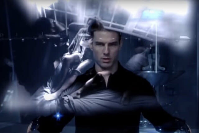 Tom Cruise in Minority Report (2002)